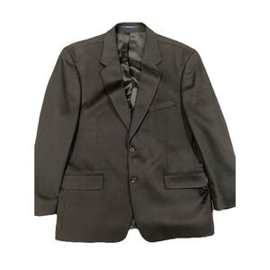 Ralph Ralph‎ Lauren 100% Cashmere 44R Navy Blue Blazer Sort Coat